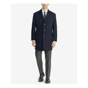 CALVIN KLEIN TOP COAT “PROSPER" BLACK SZ 46R SLIM